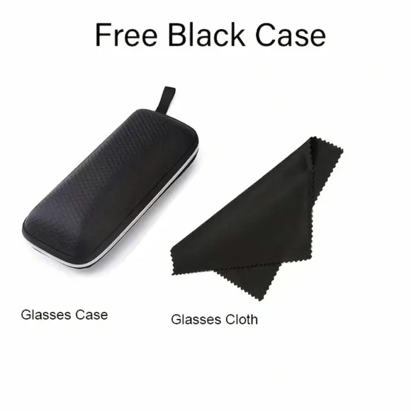 NEW Oversized White Fashion Square Clear Lens Women’s Glasses Frame Shades - Picture 9 of 9